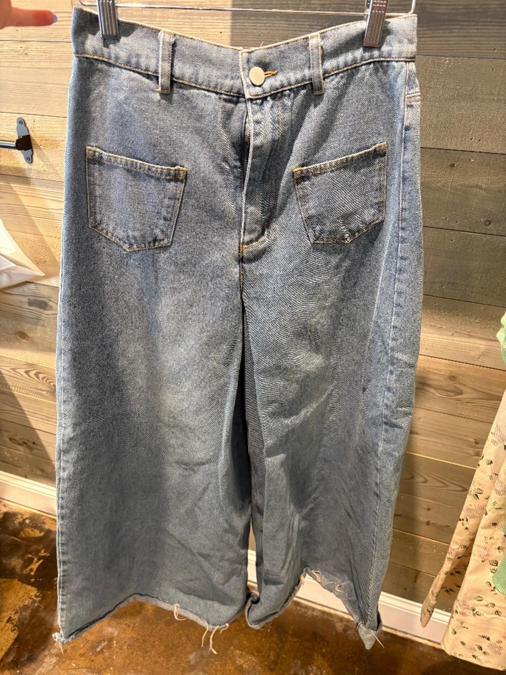Davi & Dani Wide Leg Jeans